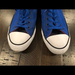 Converse Chuck Taylor Low Top-Blue Coated Canvas